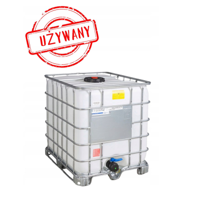 Zbiornik / Paletopojemnik 1000L IBC, używany gat.1